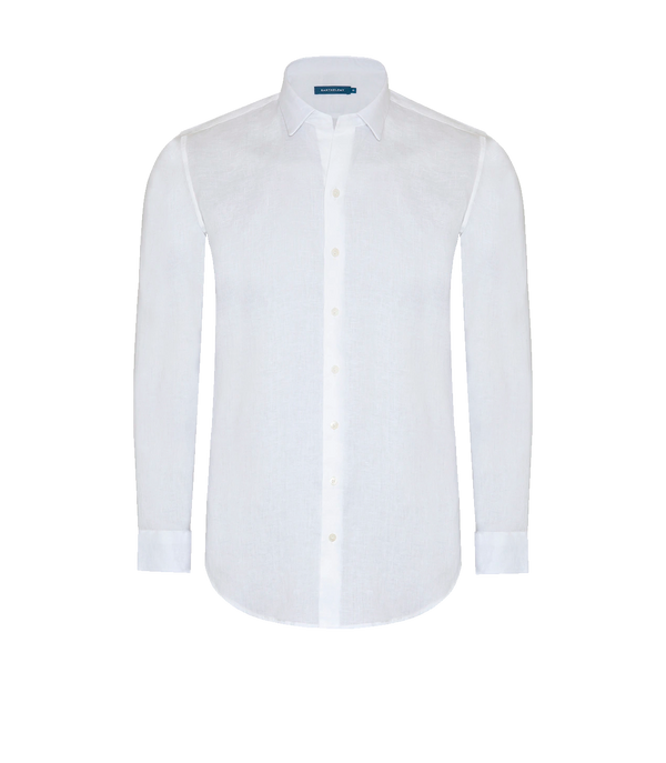 Linen Shirt Albini White
