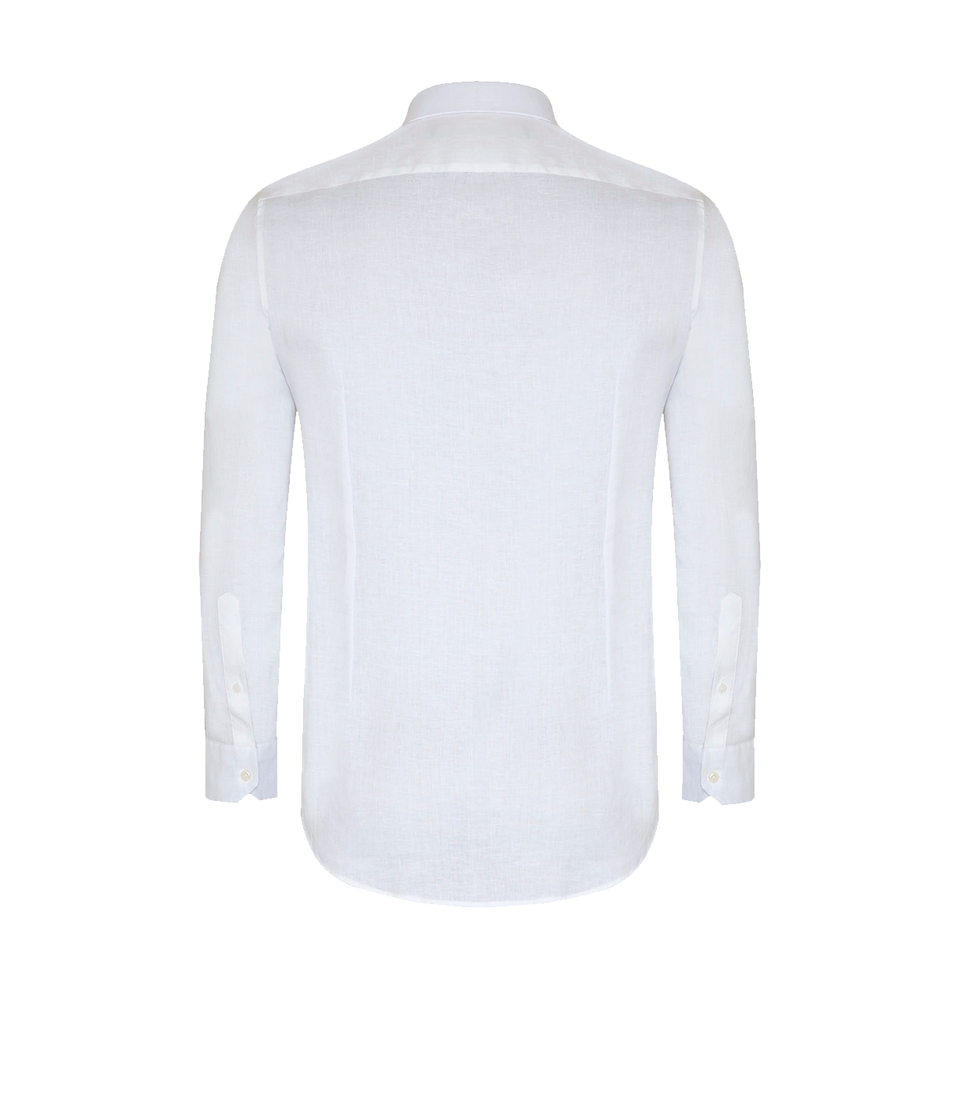 Linen Shirt Albini White
