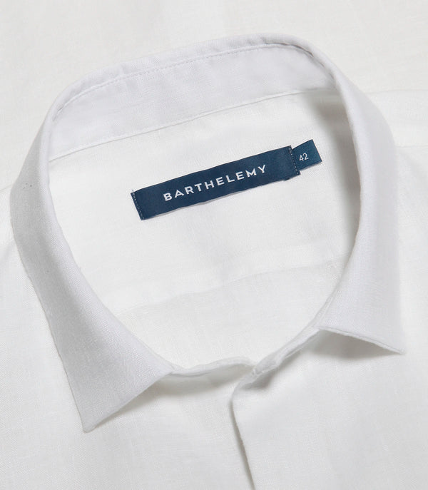 Linen Shirt Albini White
