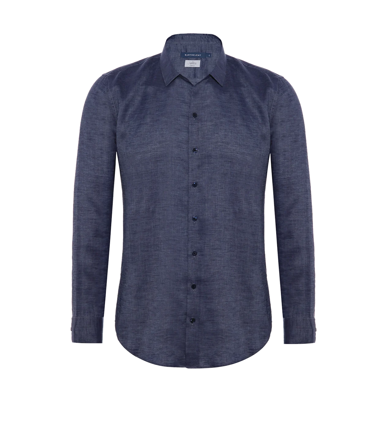 Linen Shirt Albini Blue Jeans - Barthelemy