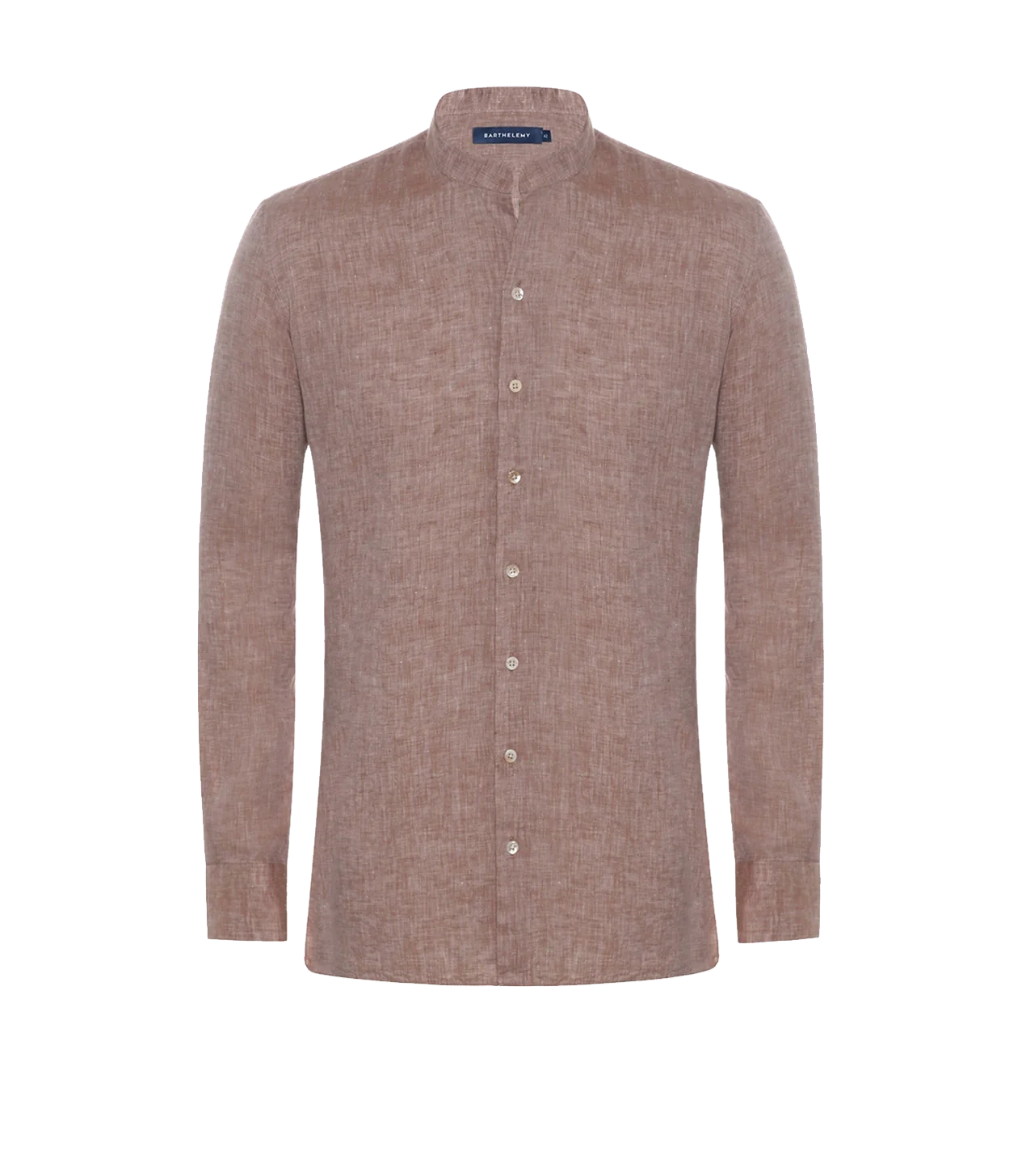 Mirage Linen Shirt Camel - Barthelemy