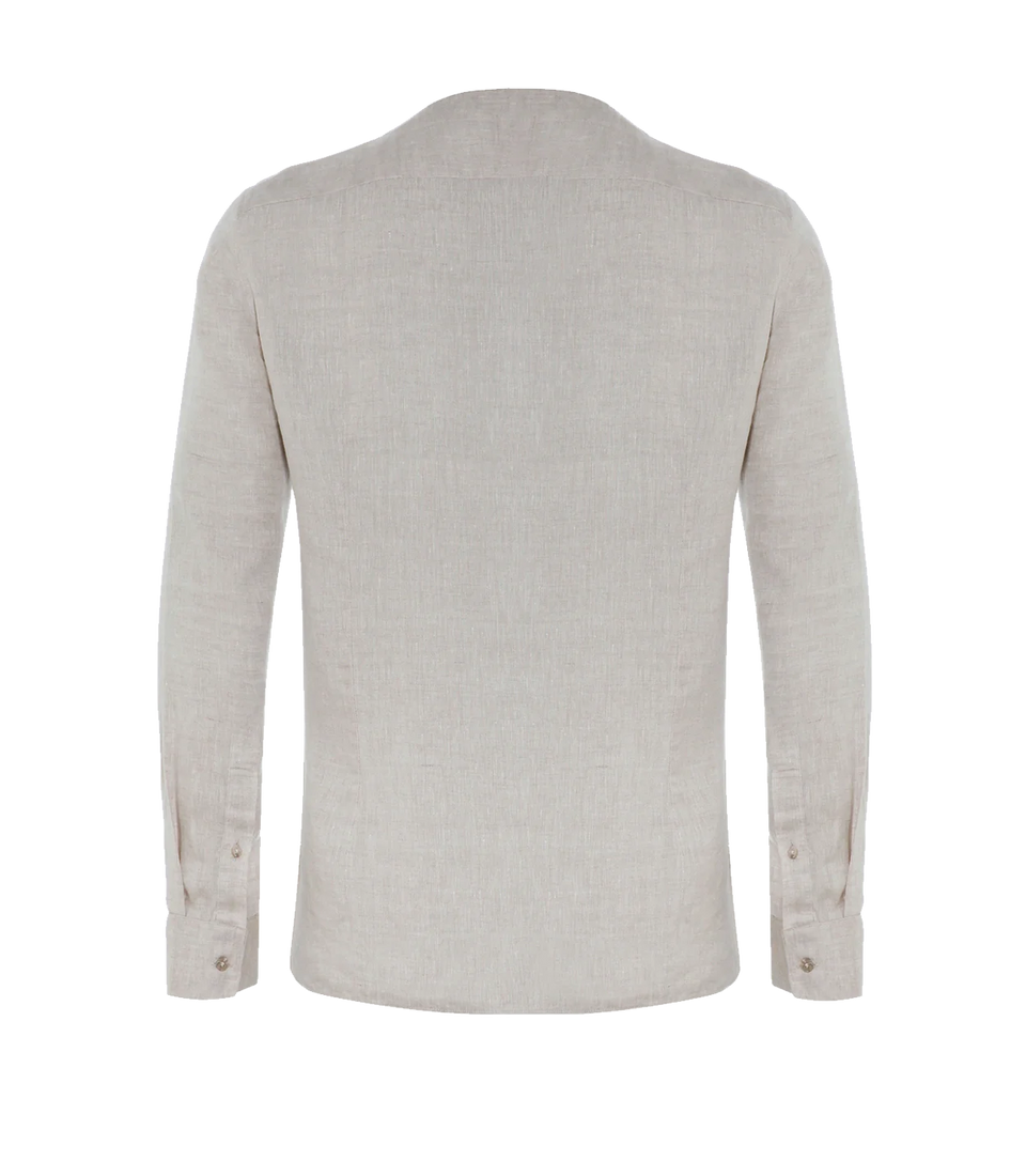 Solstice Linen Shirt Natural - Barthelemy