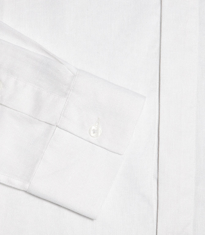 Solstice Linen Shirt White - Barthelemy