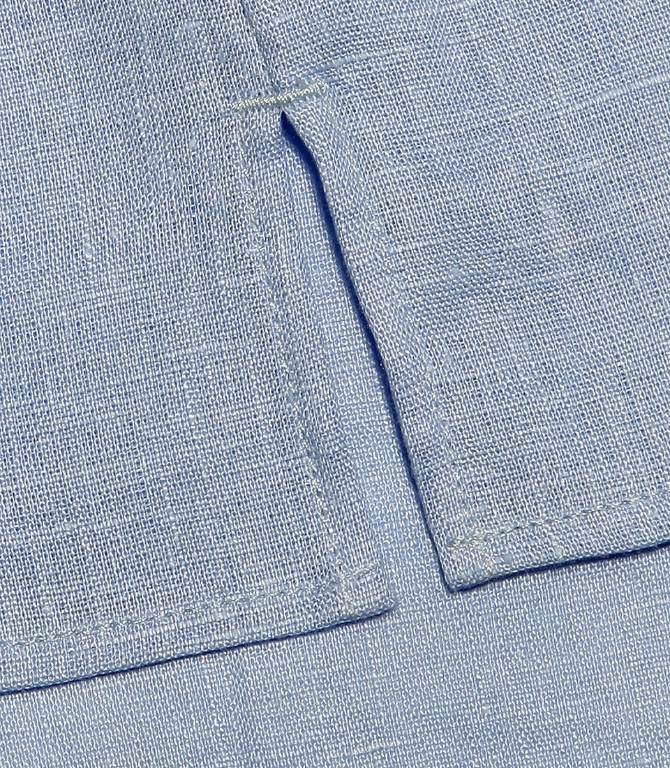 Voyage Linen Shirt Candy Blue - Barthelemy