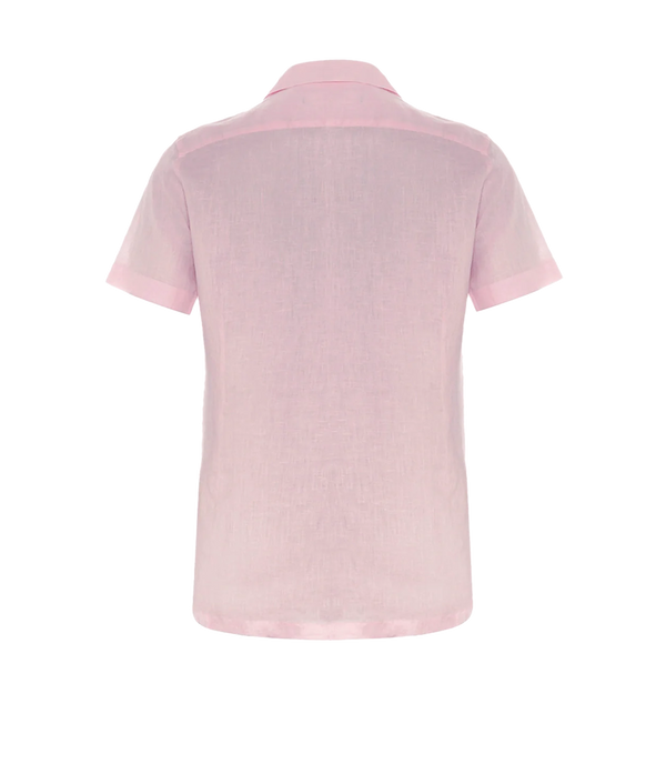 Voyage Linen Shirt Candy Pink - Barthelemy