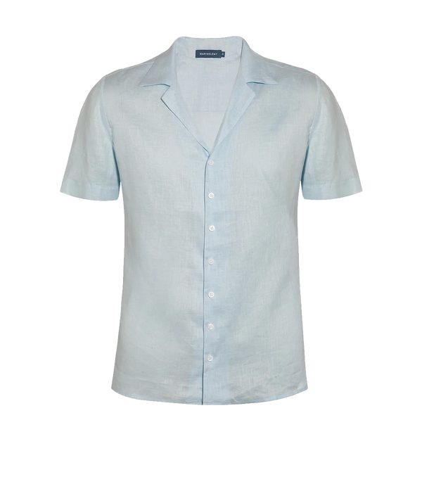 Voyage Linen Shirt Summer Sky - Barthelemy