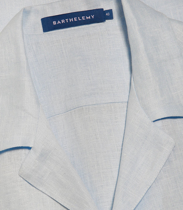 Voyage Linen Shirt Summer Sky - Barthelemy
