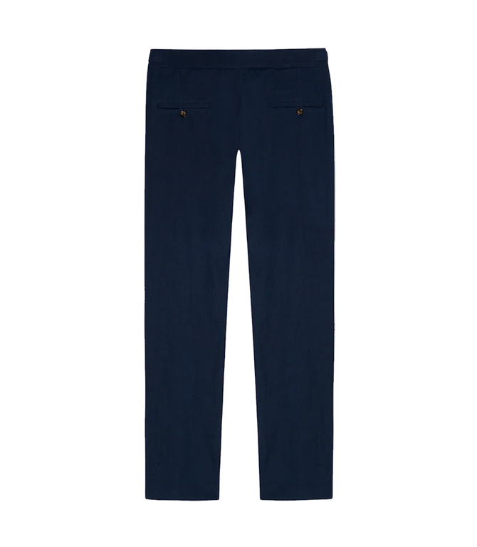 Cayes Linen Storm Blue - Barthelemy