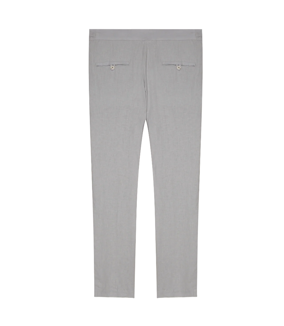 Cayes Linen Yoga Light Grey - Barthelemy