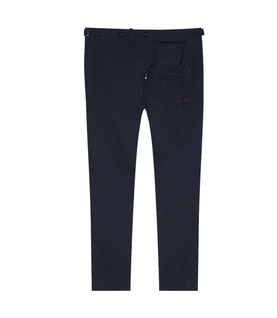 Cayes Linen Yoga Navy - Barthelemy