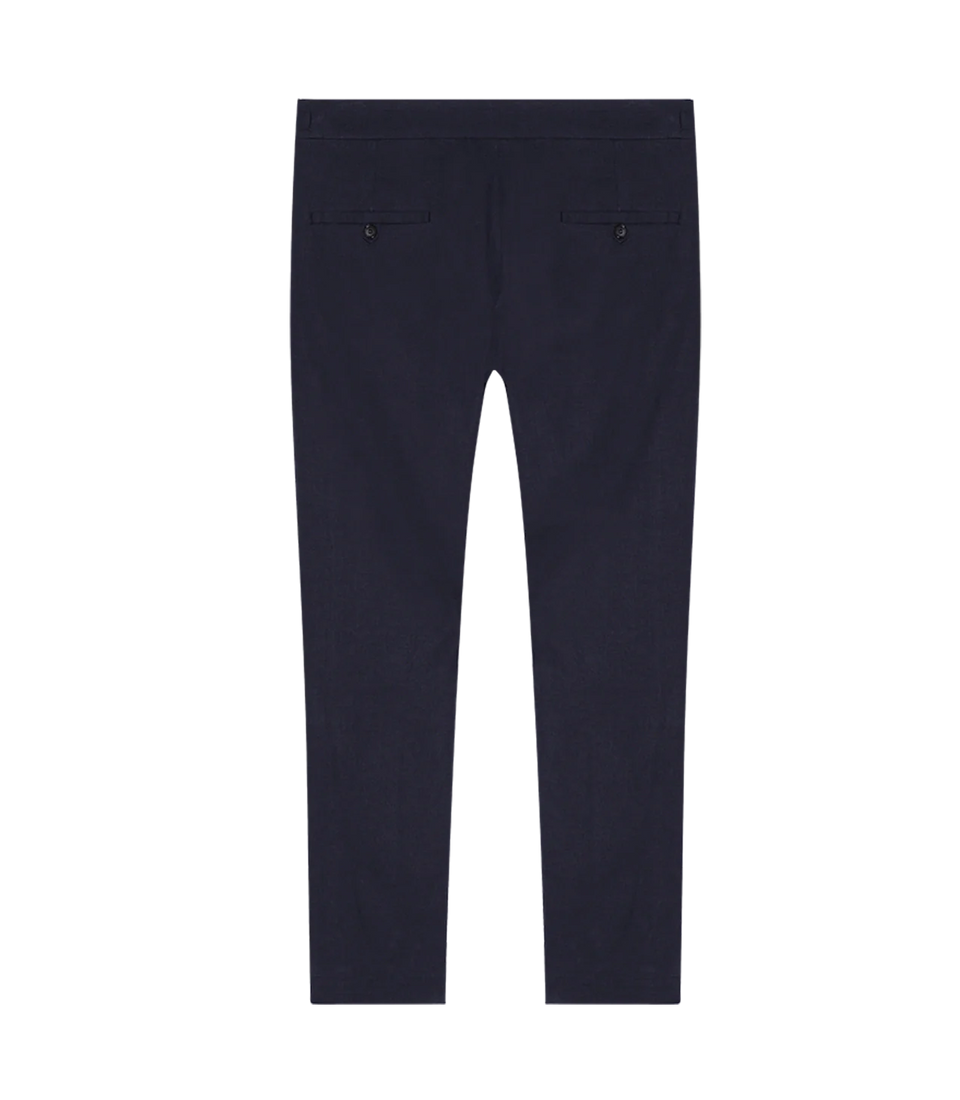 Cayes Linen Yoga Navy - Barthelemy