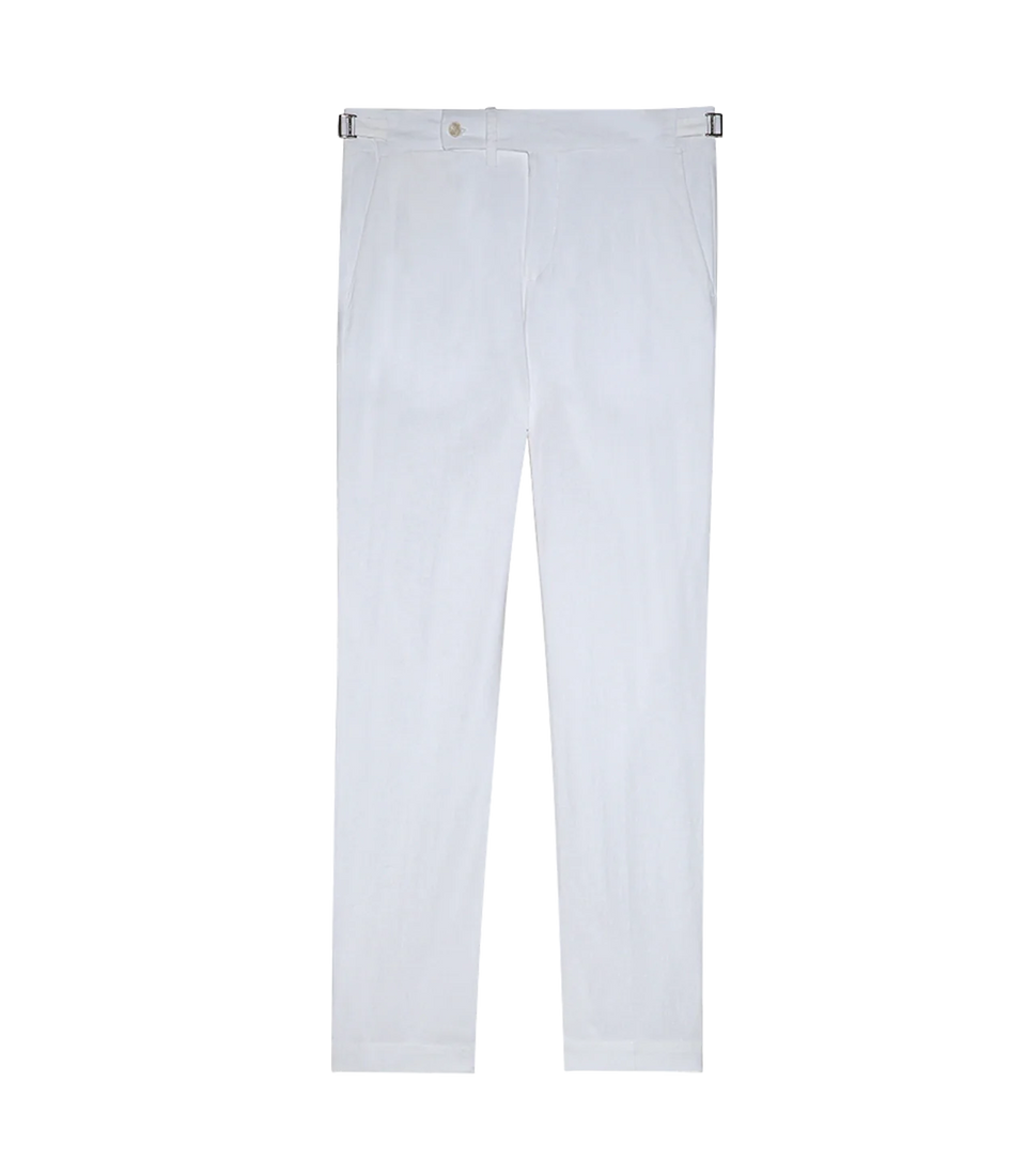 Cayes Linen Yoga White - Barthelemy