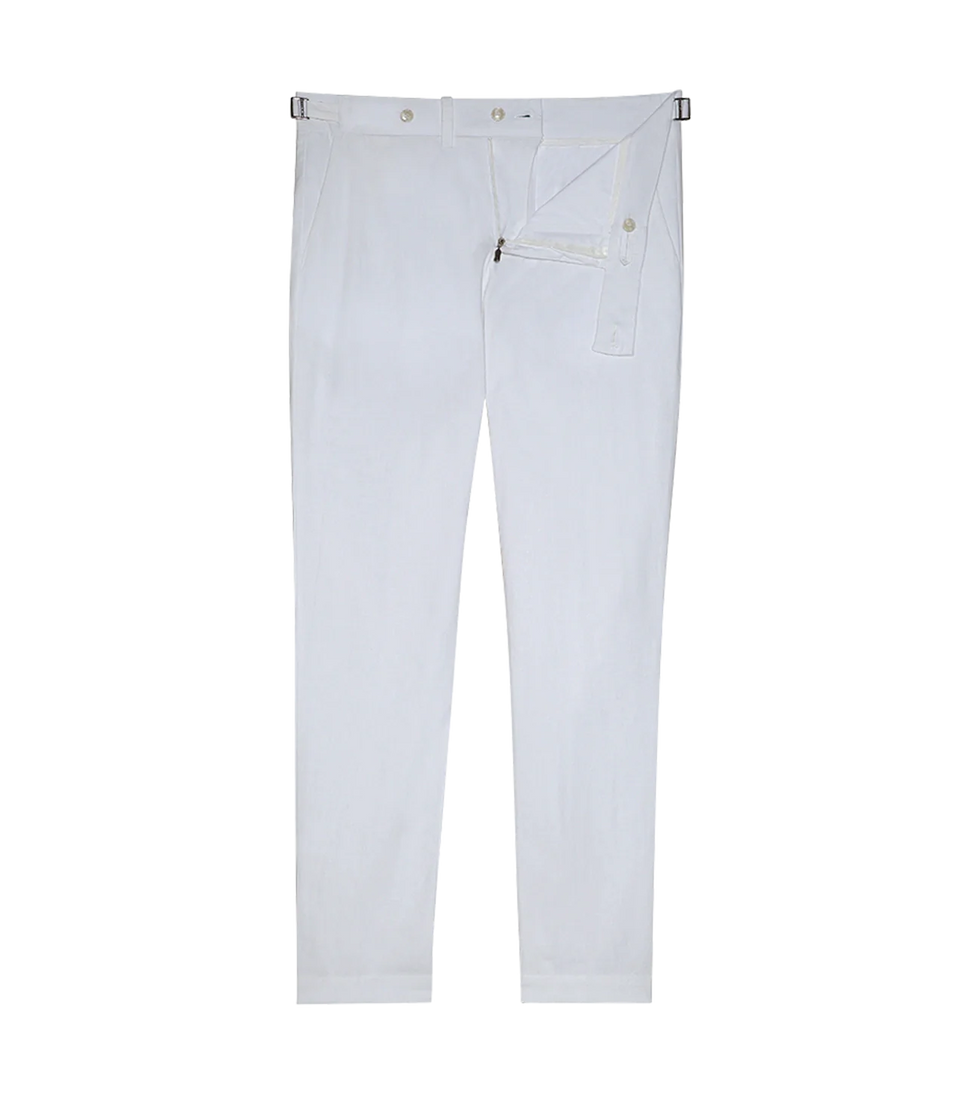 Cayes Linen Yoga White - Barthelemy