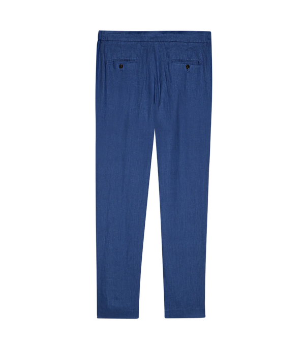 Corossol Linen Medium Blue - Barthelemy