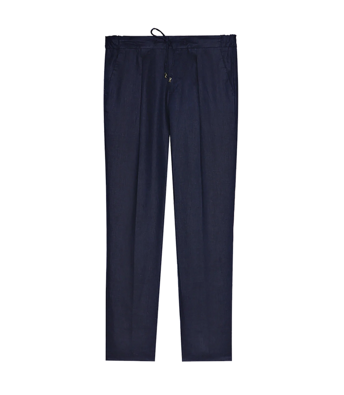 Corossol Linen Navy - Barthelemy