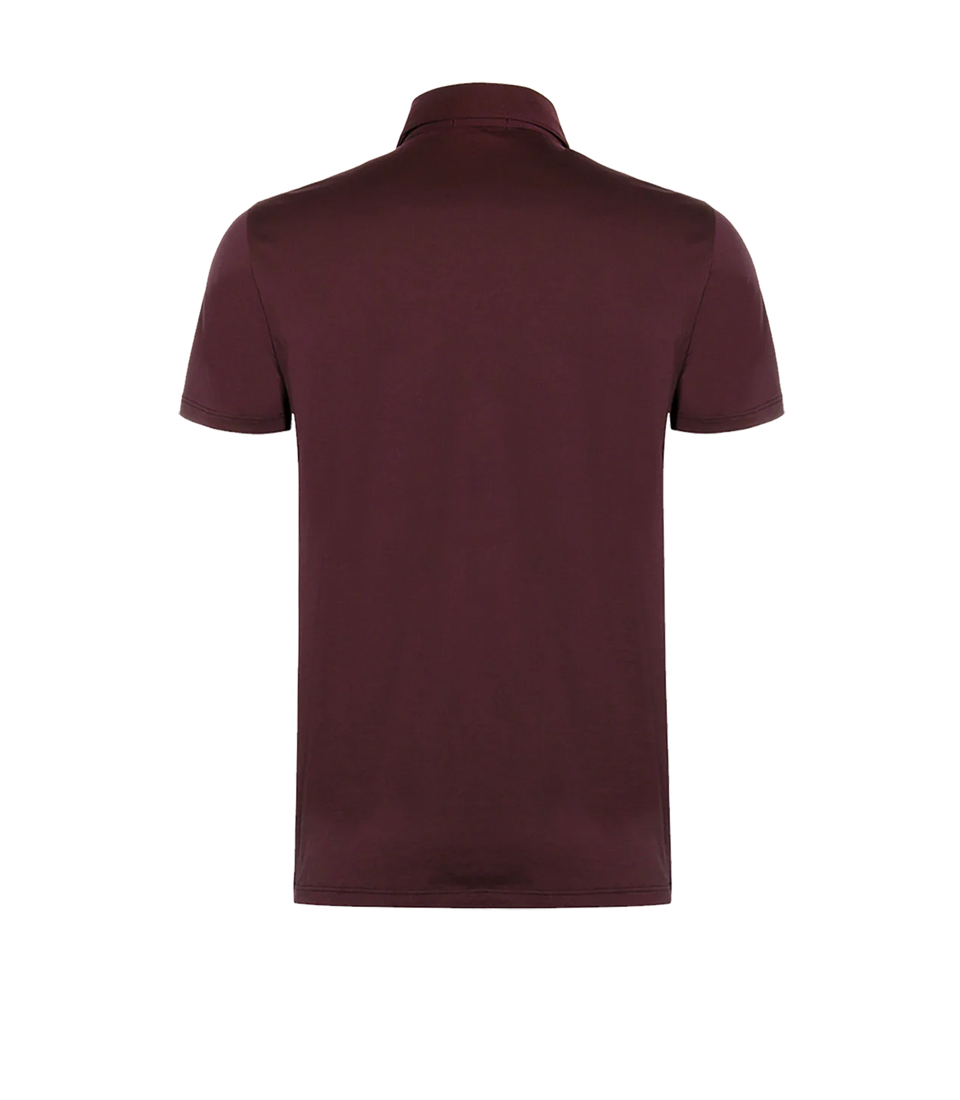 Polo Pima Cotton Wine - Barthelemy