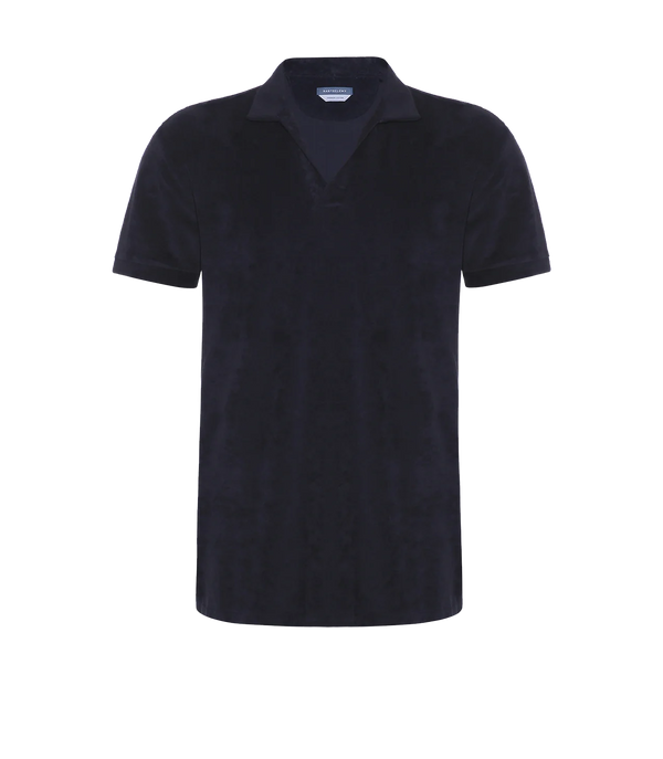 Polo Towel Navy - Barthelemy