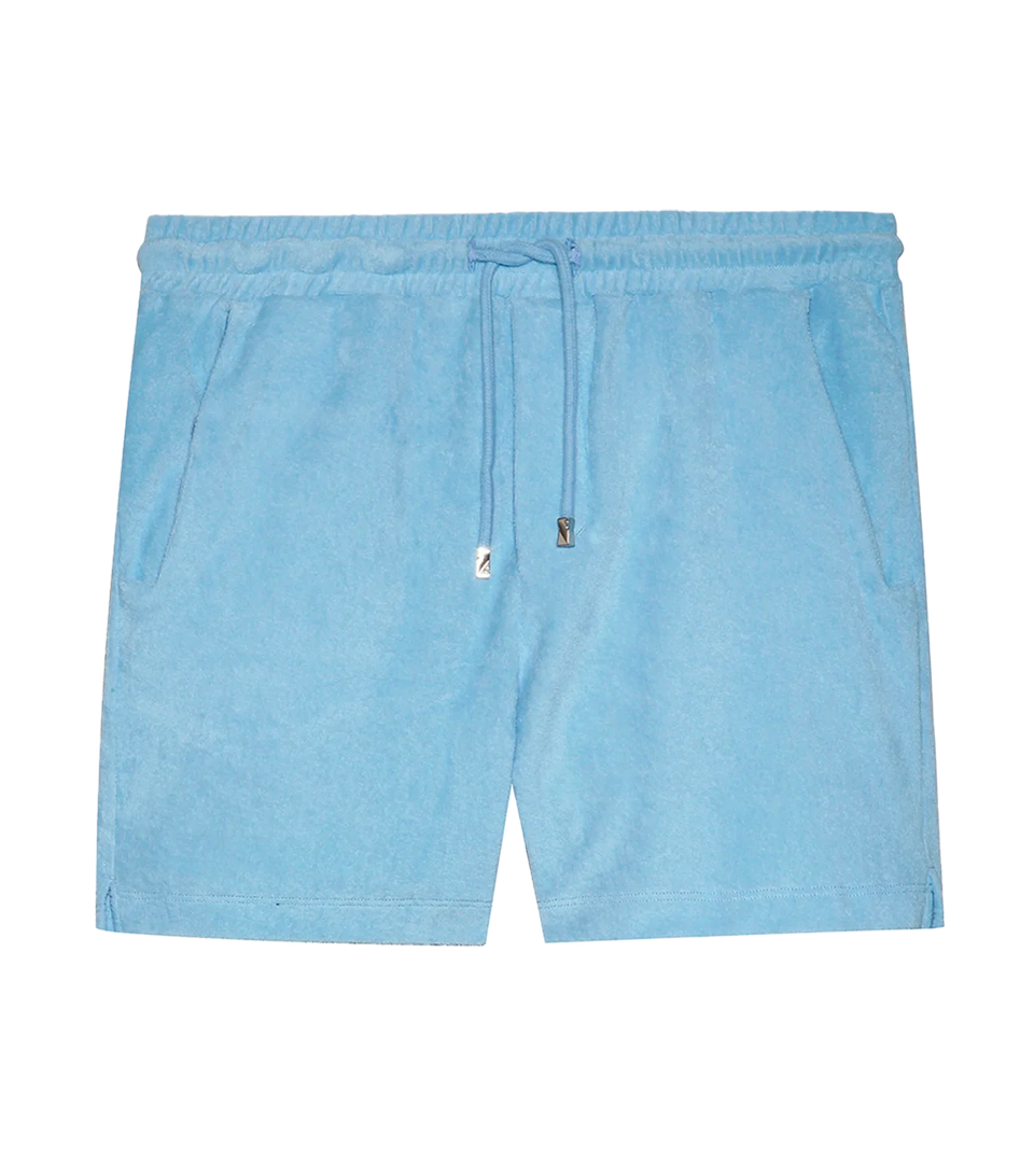 Shorts Towel Riviera Blue - Barthelemy