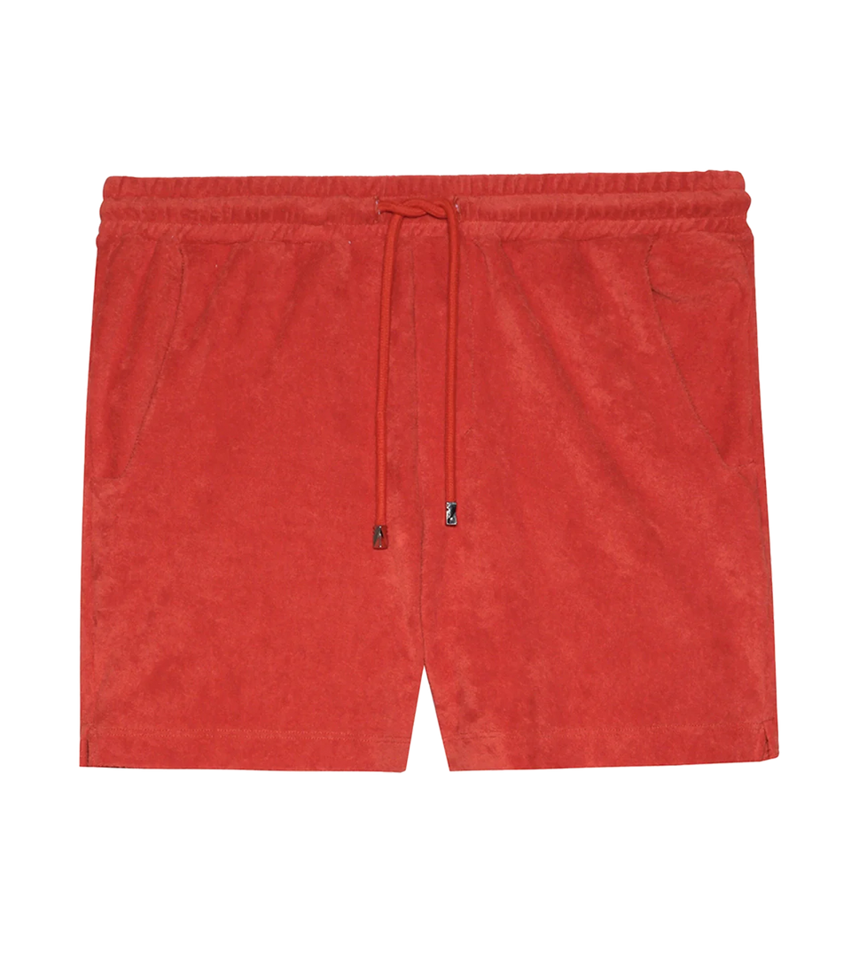 Shorts Towel Summer Orange - Barthelemy