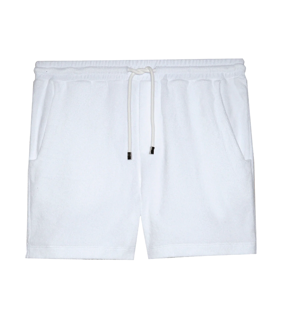 Shorts Towel White - Barthelemy