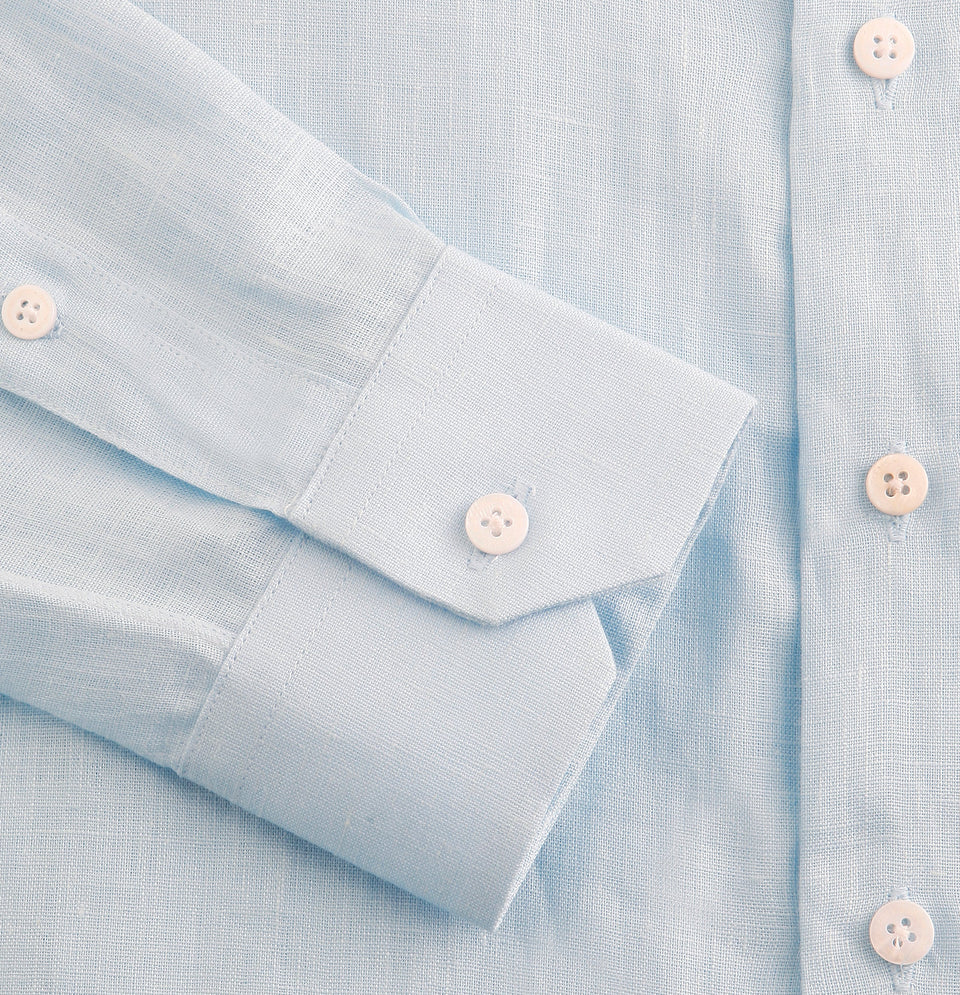 Linen Shirt Summer Sky - Barthelemy