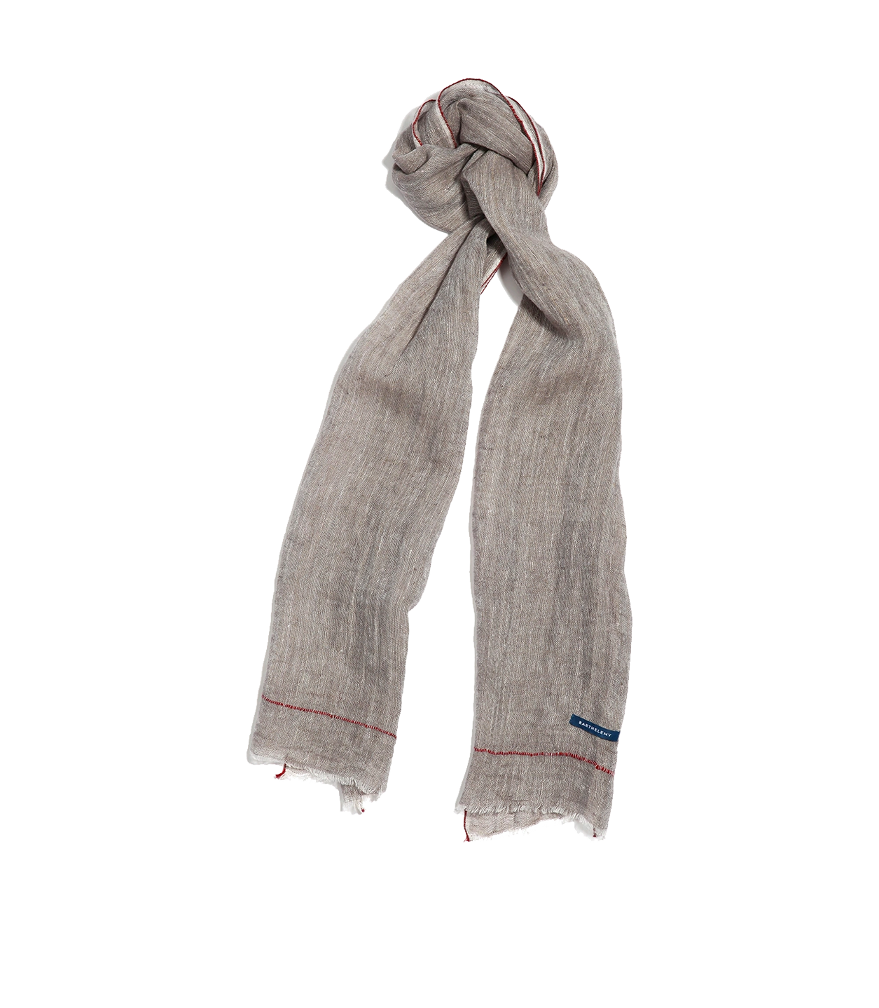 Brise Linen Scarf Capuccino