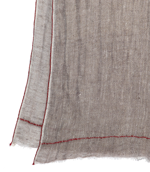 Brise Linen Scarf Capuccino