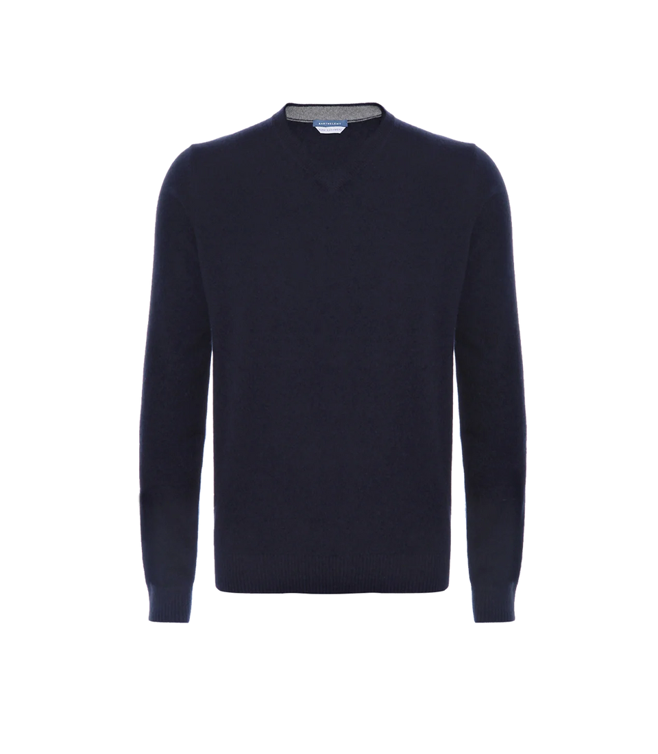 Vitet Cashmere Navy - Barthelemy