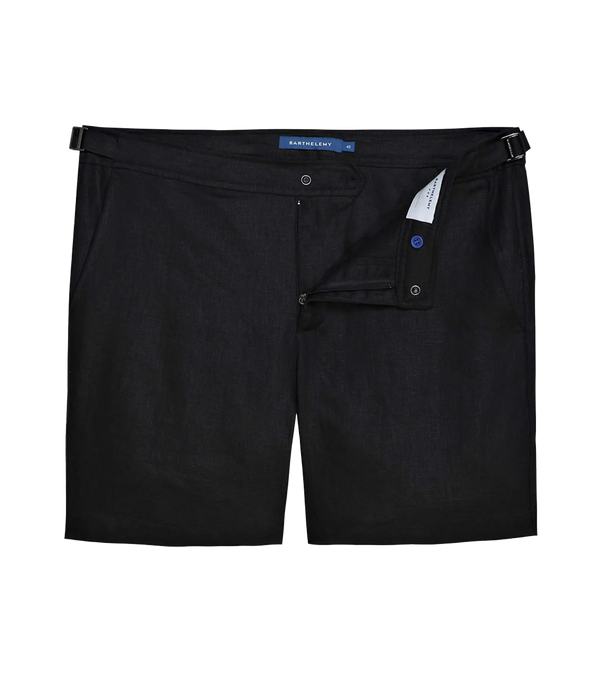 Lorient Linen Ebony - Barthelemy
