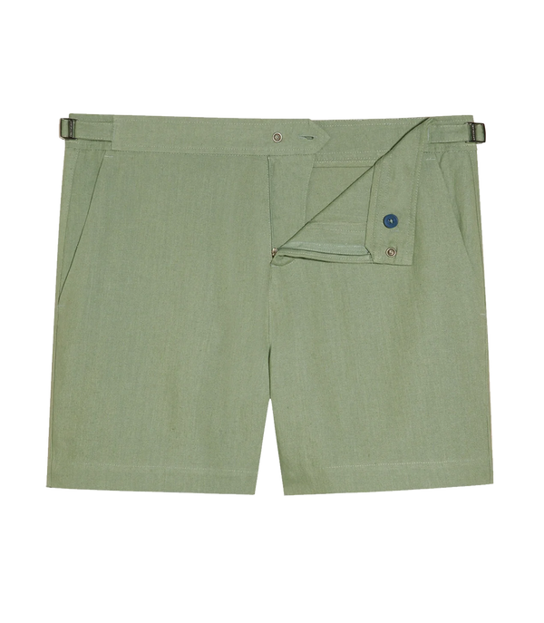 Lorient Linen Leaf - Barthelemy