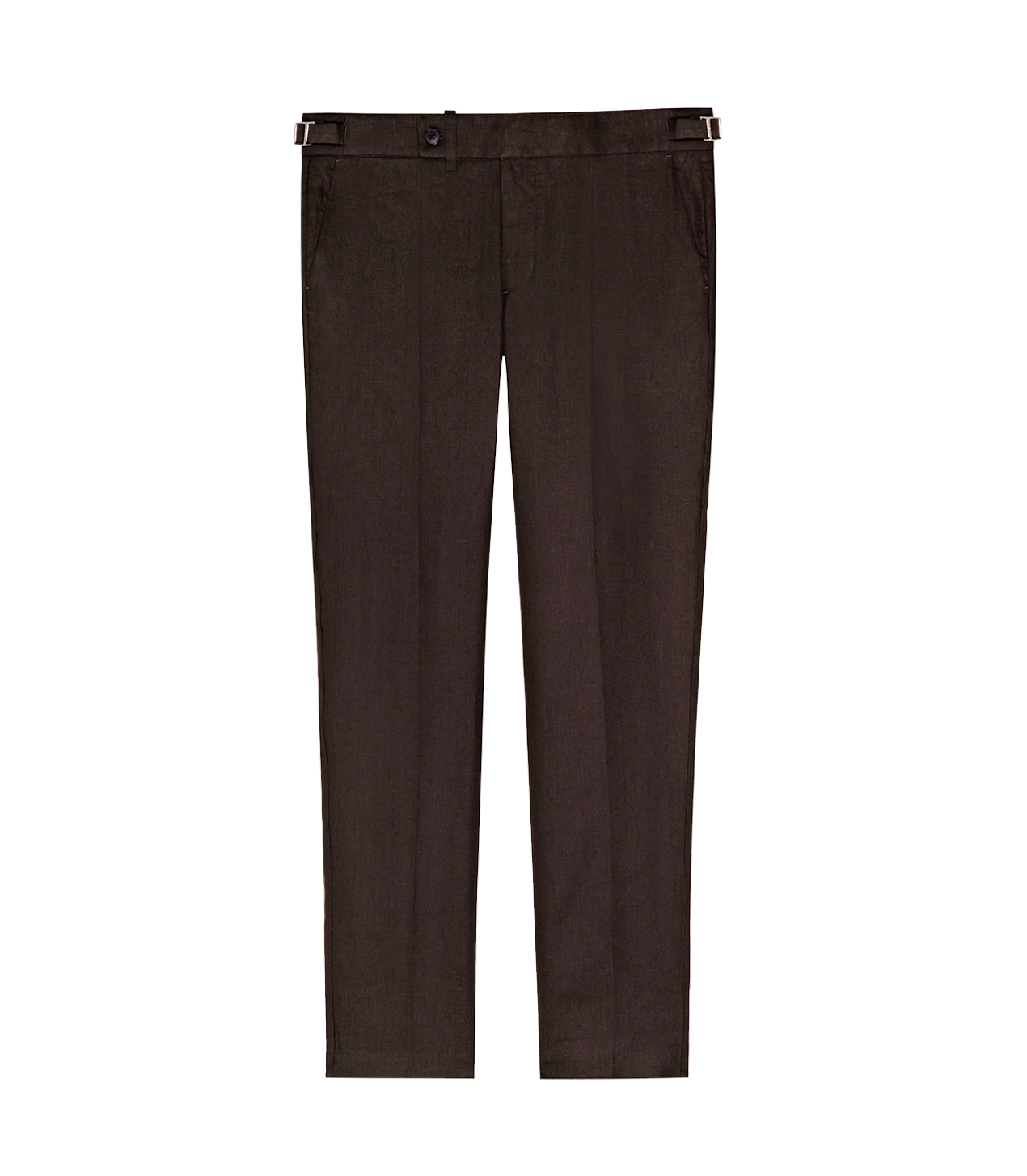 Cayes Linen Pants II Dark Coffee