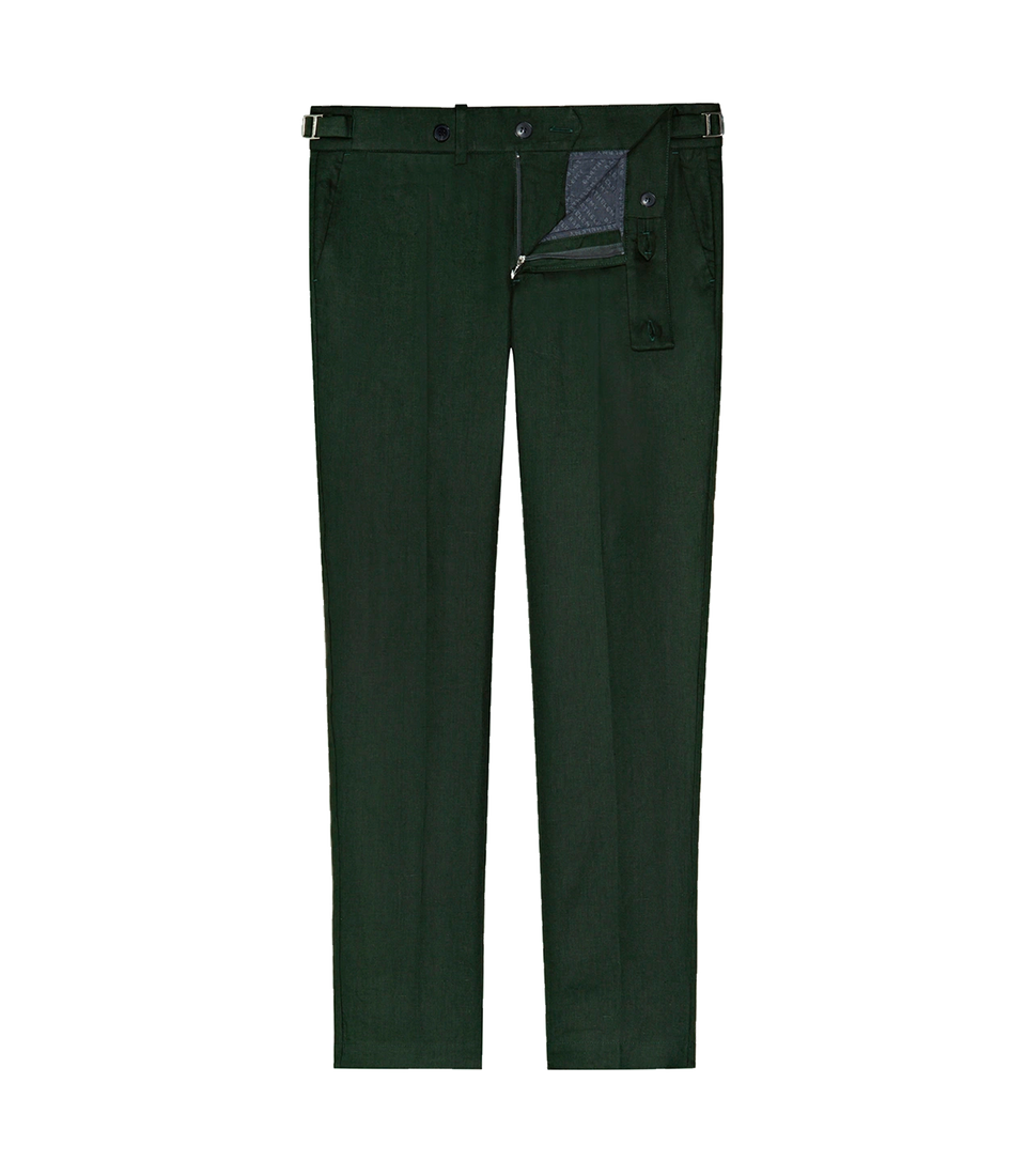 Cayes Linen Pants II Emerald Green