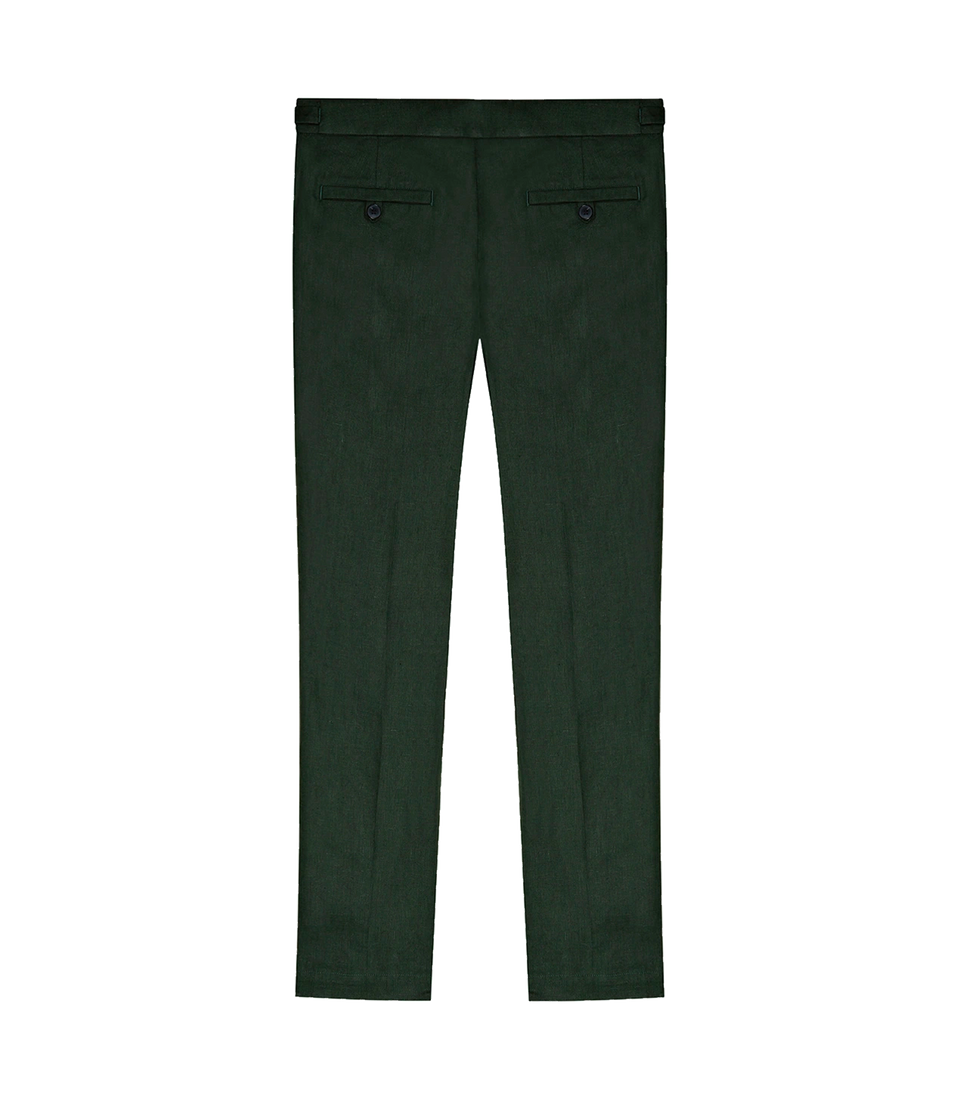 Cayes Linen Pants II Emerald Green