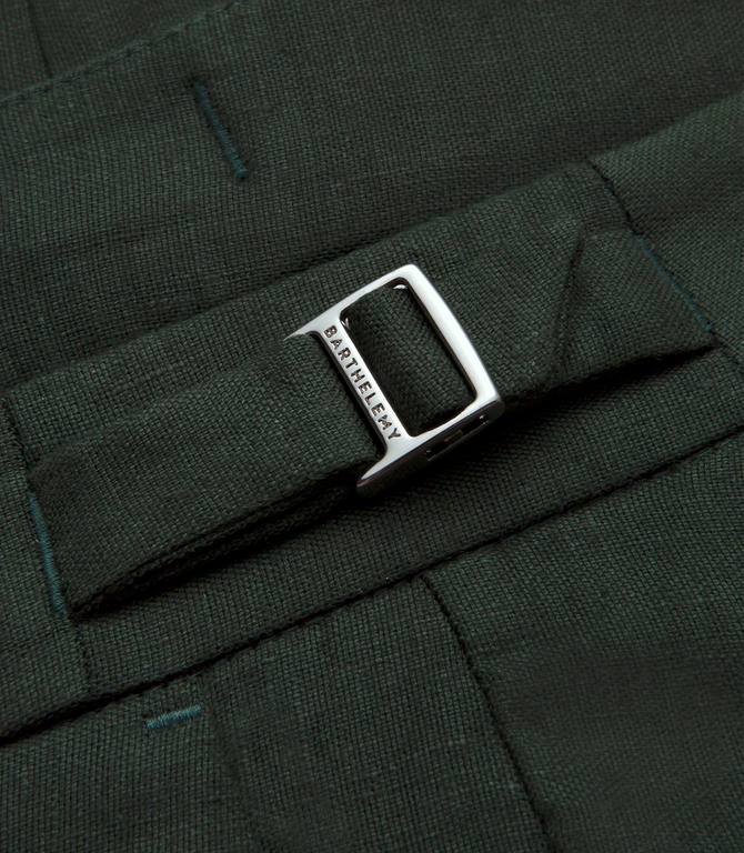 Cayes Linen Pants II Emerald Green