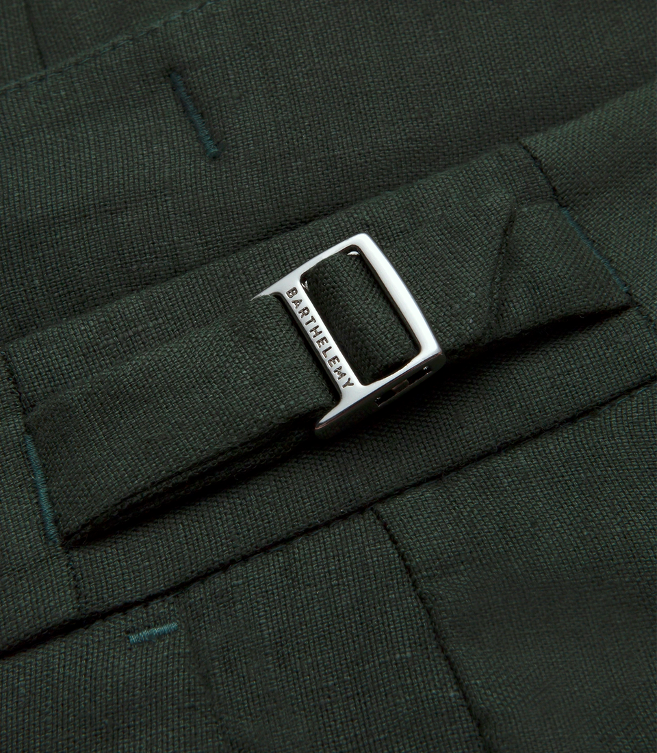 Cayes Linen Pants II Emerald Green