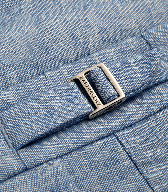 Cayes Linen Pants II Soft Blue