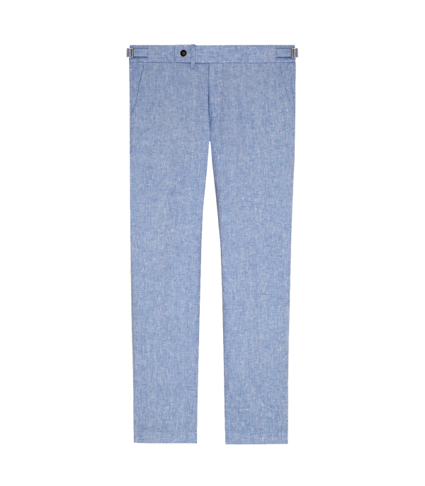 Cayes Linen Pants II Soft Blue