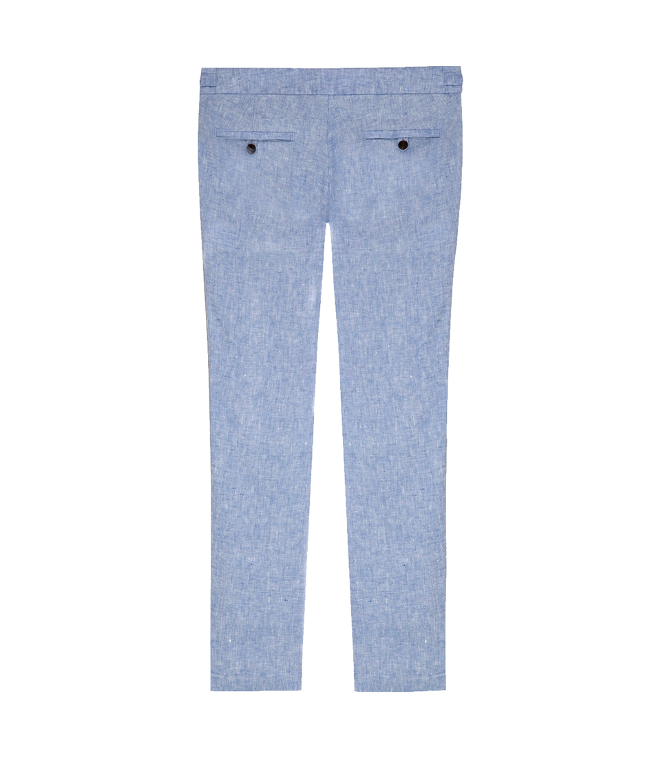 Cayes Linen Pants II Soft Blue