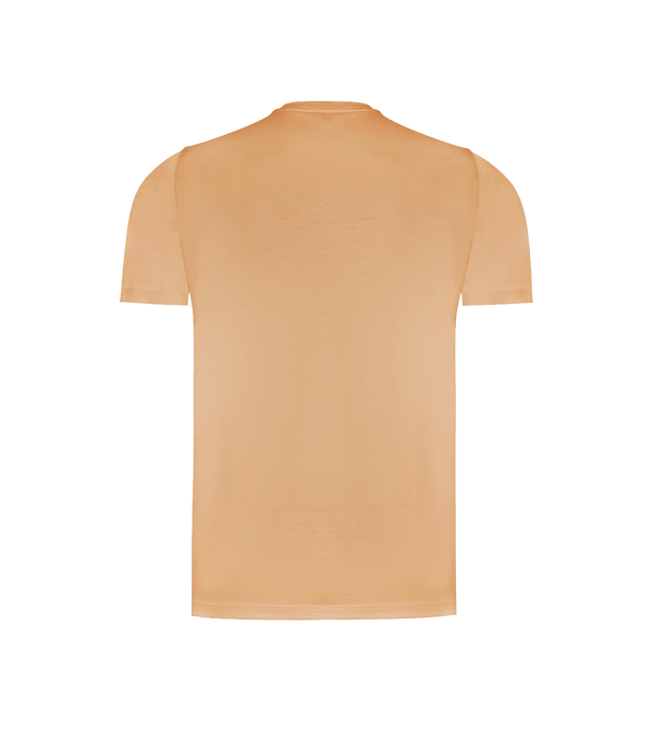 Crew Neck T-Shirt Pima Honey Mustard