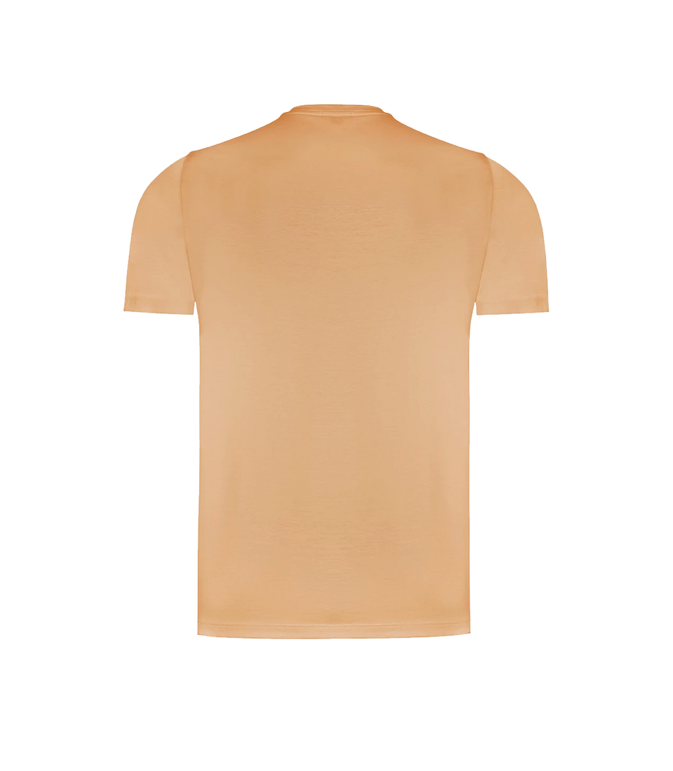 Crew Neck T-Shirt Pima Honey Mustard