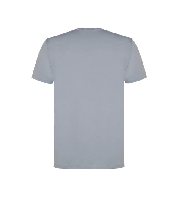 Crew Neck T-Shirt Pima Light Blue - Barthelemy
