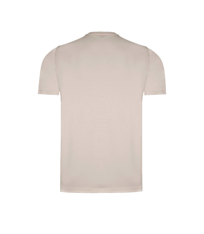 Crew Neck T-Shirt Pima Oatmeal Beige