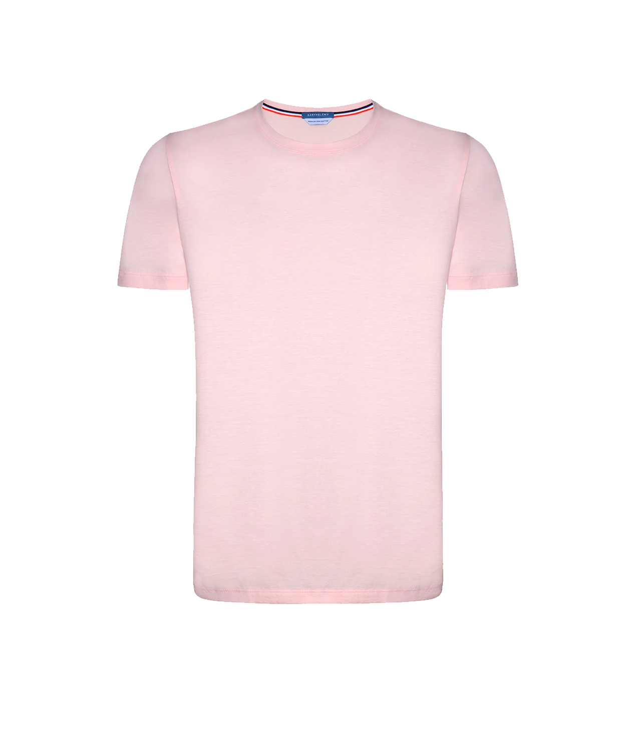 Crew Neck T-Shirt Pima Rose Quartz