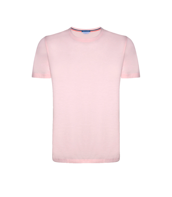 Crew Neck T-Shirt Pima Rose Quartz