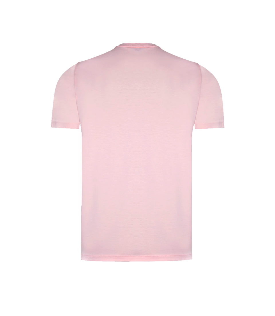 Crew Neck T-Shirt Pima Rose Quartz