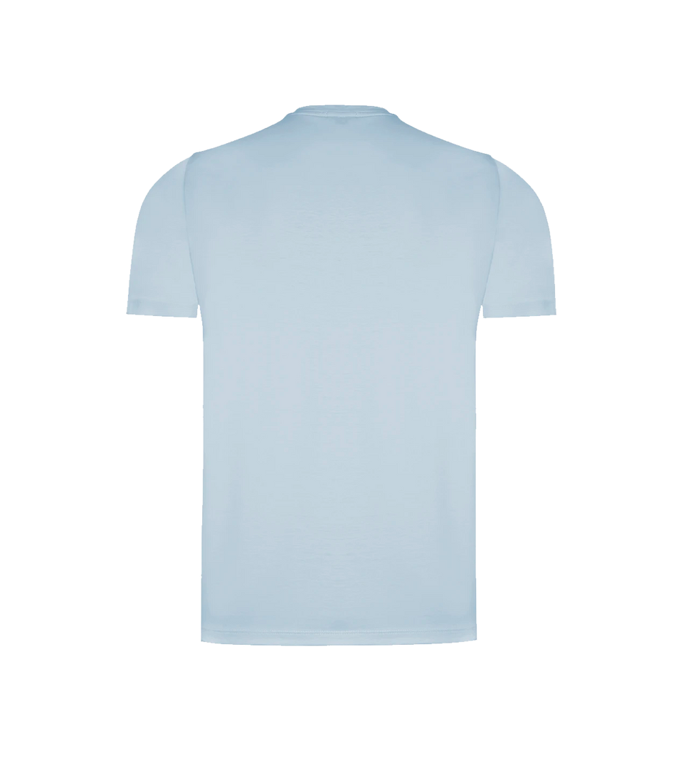 Crew Neck T-Shirt Pima Sky Blue