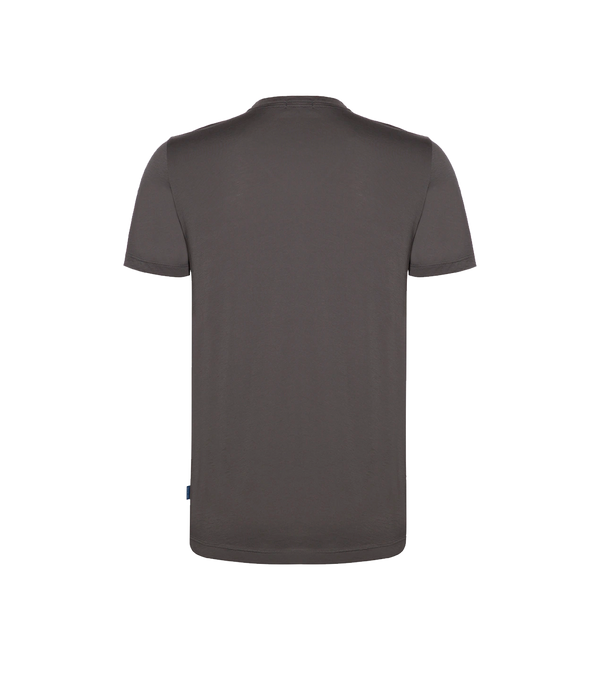 Crew Neck T-Shirt Pima Storm Grey