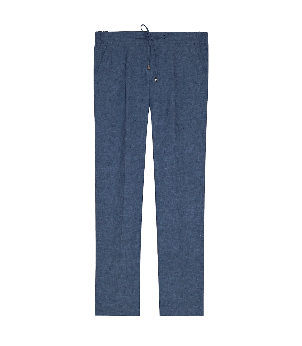 Corossol Linen Pants Double Blue