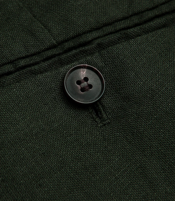 Corossol Linen Pants Emerald Green