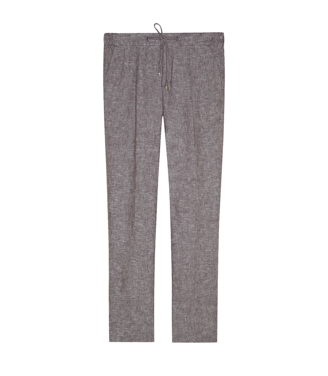 Corossol Linen Pants Mocha